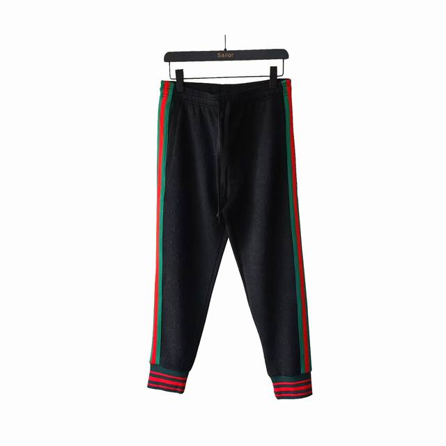 Real Shot Details + Size Chart Gucci 24Ss Double G Webbing Set Casual Pants High