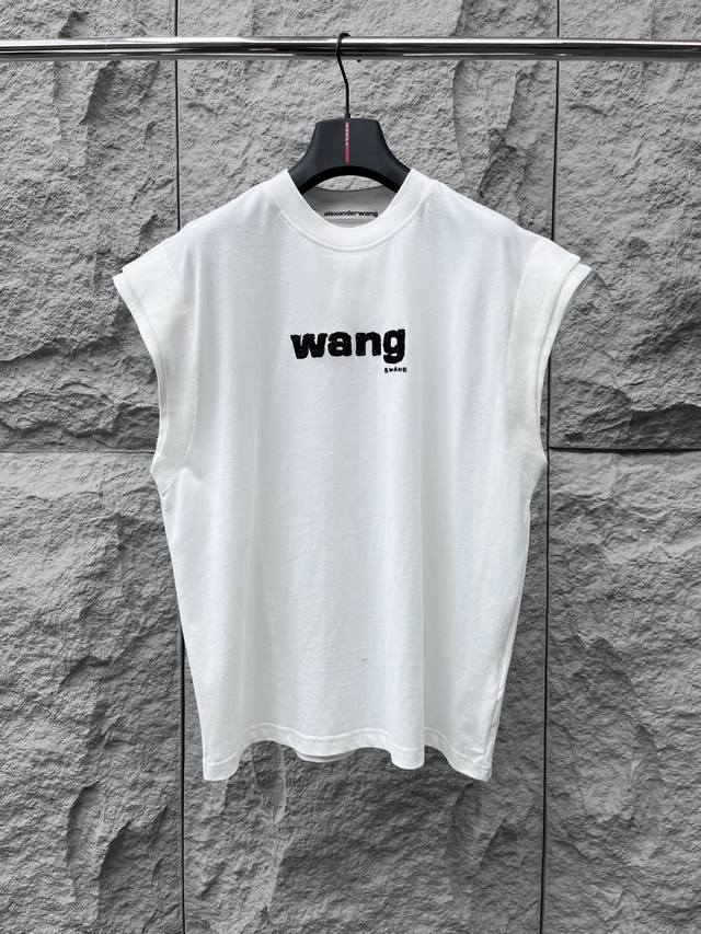 Da Wang's new summer vest, made of high-quality cotton fabric, breathable and c