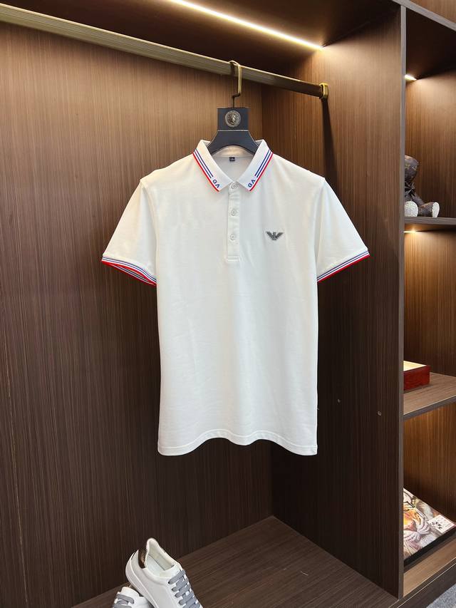 Armani High-End Customization, 2025 Spring/Summer New Fashionable Collared Shor