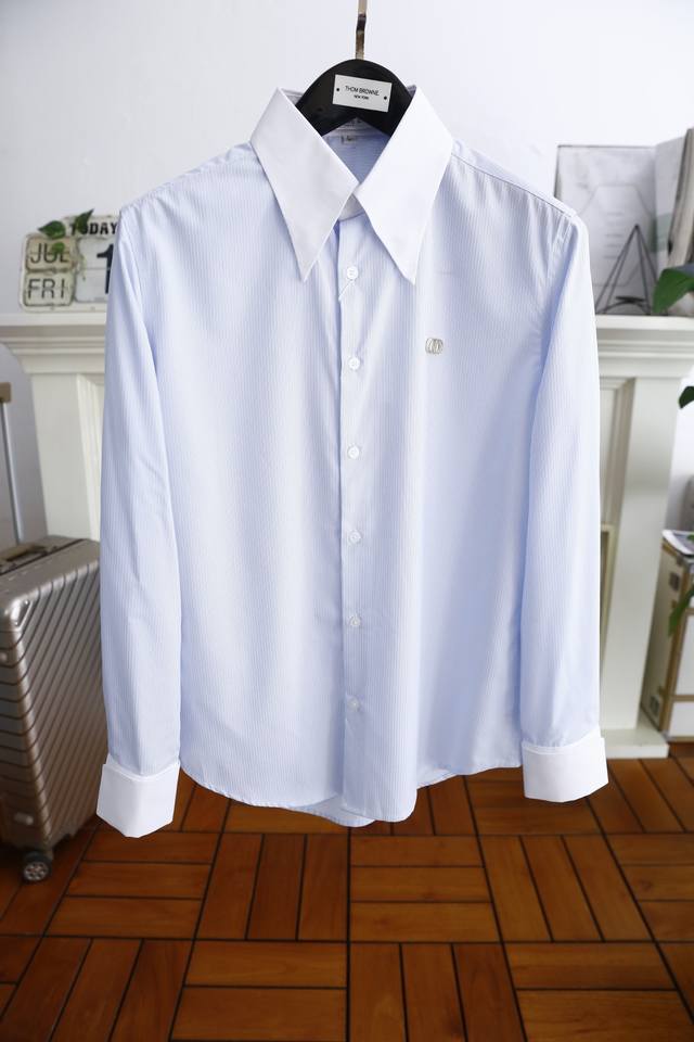 Dior Christian Di*R. 25 Summer New Fashion Long-Sleeved Shirt, sourced from a t