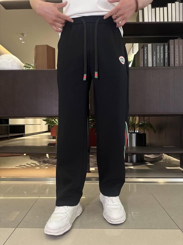Gucci 2025 Summer New Casual Pants! Available simultaneously on the official we