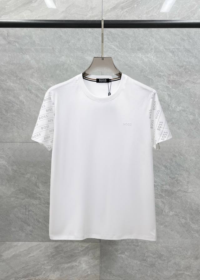 Boss 2025 Spring/Summer New Arrival - Latest Short-Sleeve Crew Neck T-Shirt from