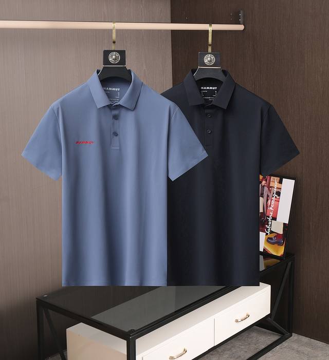 Mammoth High-Quality Polo Shirt, Top-Quality, Quick-Drying Fabric, Same Factory