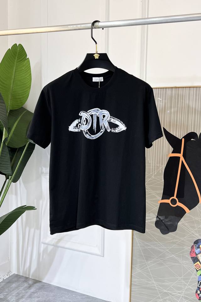 Dior - 2025 Spring/Summer Year of the Snake Commemorative Short-Sleeve T-Shirt,