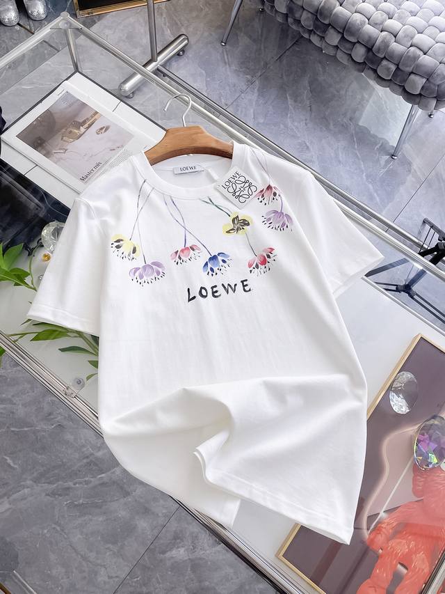 Loe Welt 2025 Spring/Summer New Arrival - Fashionable Classic Crew Neck Short-Sl