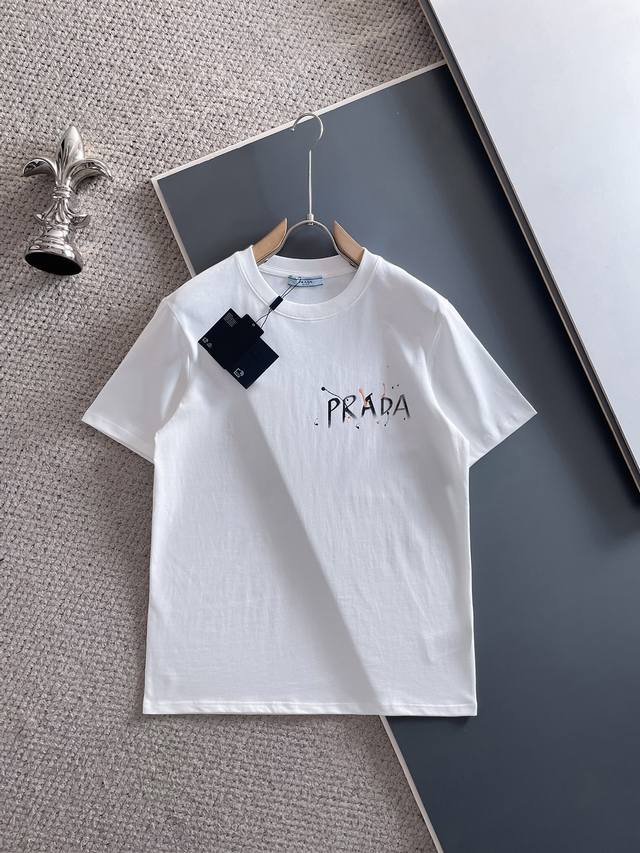 Drada 25Ss Spring/Summer New Arrival - Latest Short-Sleeve Crew Neck T-Shirt, H