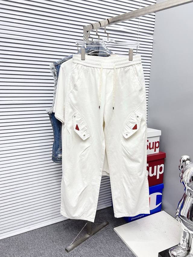 Prada Men's Fashionable Wide-Leg Jeans, Official Look and Poster Style! Made wi