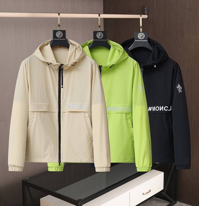 Moncler Ss Spring Hot Selling Thin Sun Protection Jacket, made with custom high
