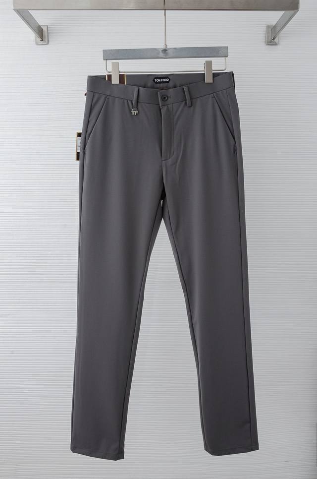 New# Tf 25Ss Spring/Summer Light Luxury Fashion Custom Casual Trousers. A simple