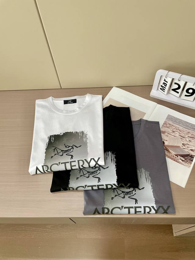 Arc'teryx 2025 Spring/Summer New Classic Versatile Crew Neck Short Sleeve T-Shi