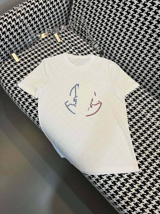 Mengjia: 25Ss latest letter-print versatile short-sleeved T-shirt, top-notch cr