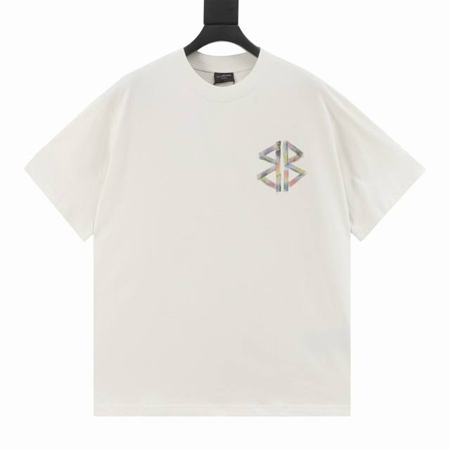 Balenciaga 2025 Spring/Summer New Arrival Men's Crew Neck Short-Sleeve T-Shirt