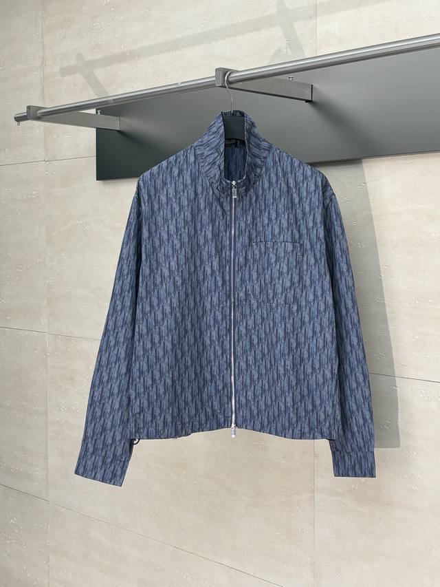 Dio* Dior 25Ss New Hamilton Collaboration Series All-over Print Zip-up Jacket Si