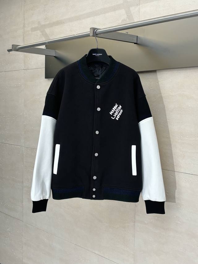 LV Louis Colorful Ribbed Baseball Jacket Size: SML XL DDD