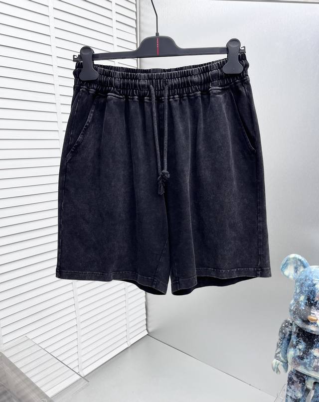 Acne* 25Ss New Shorts, heavy-duty wash, original custom-woven fabric, specially