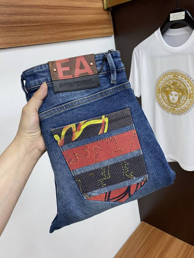 Ea 25 Early Spring Men's Jeans - Original Factory Fabric and Wash! Imported orig