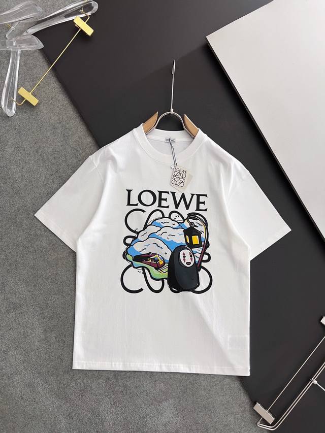 Loewe 2025 New Arrival - Latest Short-Sleeve Crew Neck T-Shirt, High-End Custom