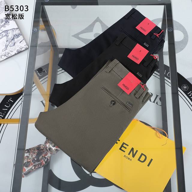 Autumn/Winter Business Loose Fit Style No.: B5303-2 Navy Blue Sizes: 29-42 DDD