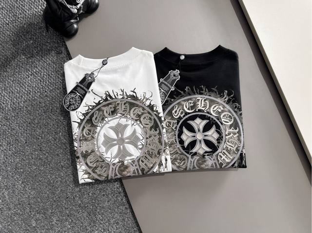 Chrome Hearts 2025 New Arrival - Latest Short-Sleeve Crew Neck T-Shirt, High-En