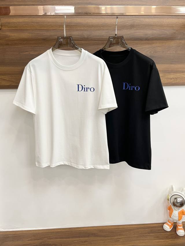 Dior 2025 New Arrival - Latest Short-Sleeve Crew Neck T-Shirt, High-End Custom D