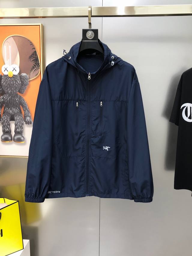 Arc'teryx 2025 Spring/Summer New Original Men's Thin Hooded Windbreaker Jacket