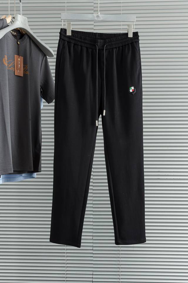 New# Loro piana2025Ss Spring/Summer New Lightweight Cotton Casual Pants# These n