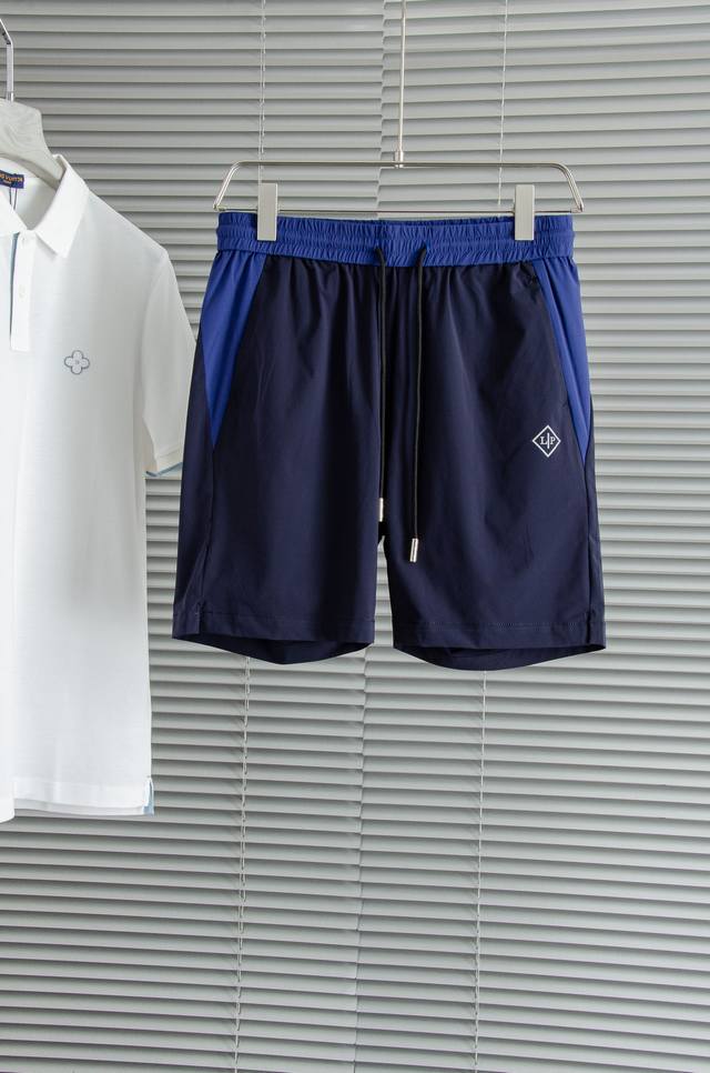 New# Lp2580Ss Lightweight Nylon Men's Drawstring Shorts#High-end fashion casual