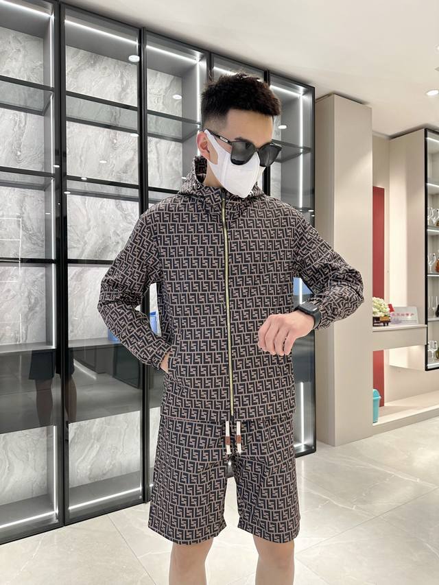 Fendi 2025 Sunscreen Clothing Set - Summer Essential, Skin-Friendly and Breatha