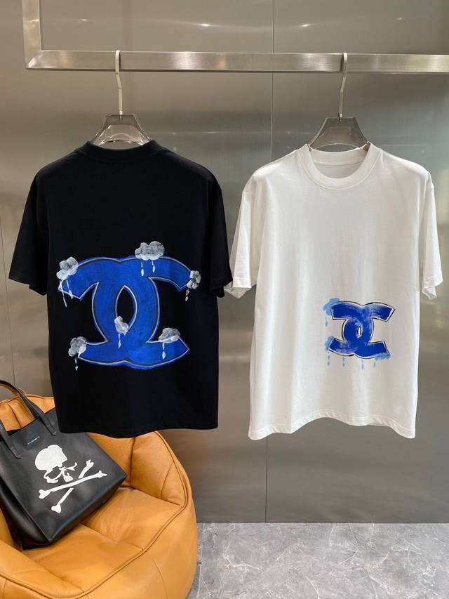 Chanel 2025 New Arrival - Latest Short-Sleeve Crew Neck T-Shirt, High-End Custom