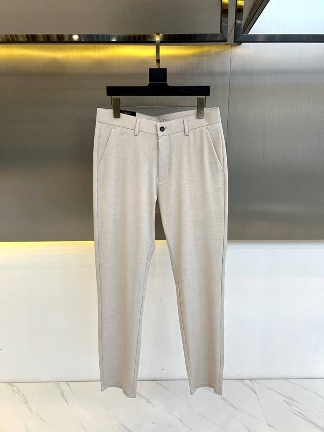 Dior's 2025 Summer Collection Casual Trousers, made with the natural softness o