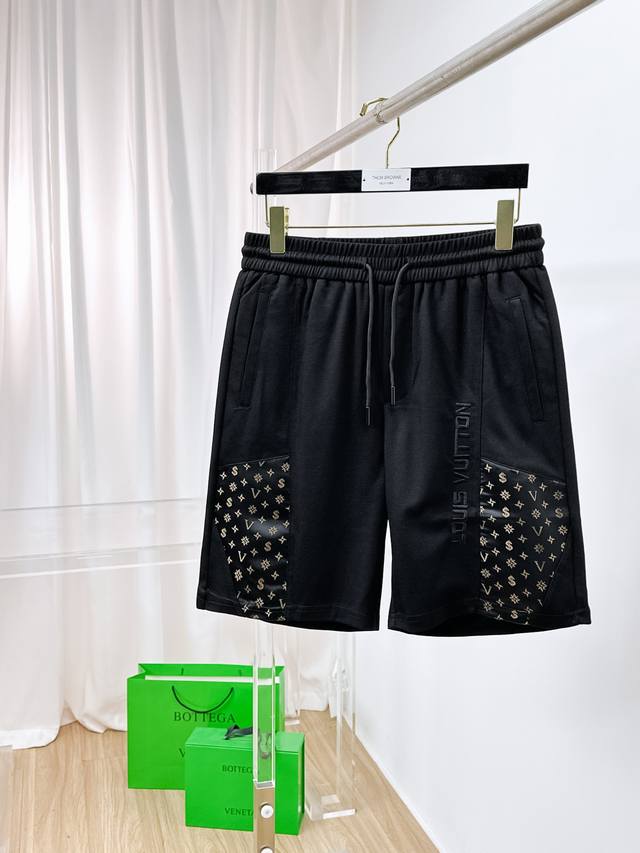 Lv 2025 Spring/Summer New Men's Casual Shorts - High-end quality, simple, stylis