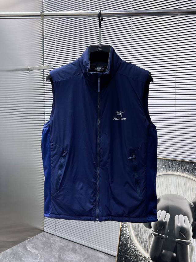 Arc'teryx new stand-collar vest jacket, stylish and cool, simple and versatile,