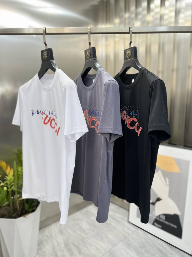 Gucci 2025 Spring/Summer New Arrival T-shirt with All Labels - Great product, no