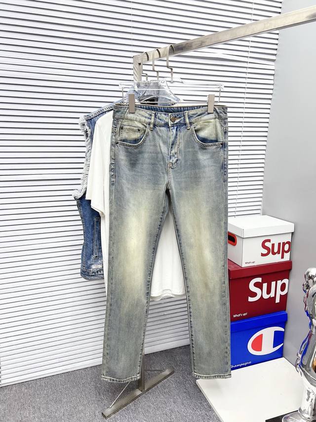 Valentino Men's Denim Jeans, officially announced in catalog and posters! Made