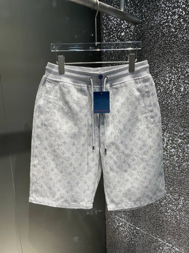 Lv denim jacquard shorts, in stock, M-XL DDD