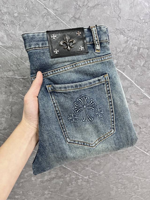Chrome Hearts 2025 Spring/Summer New Arrival Original Jeans! Italian luxury men