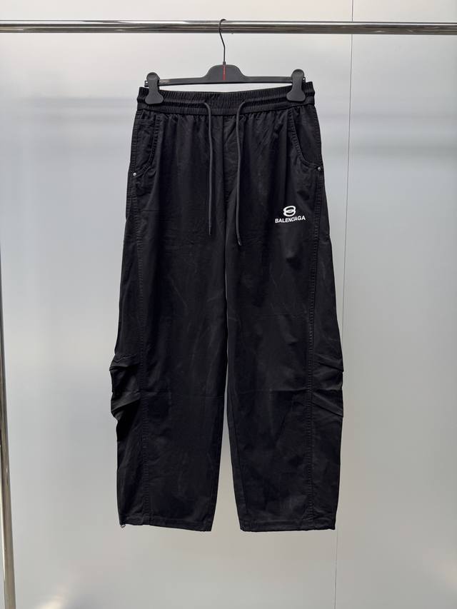 Paris Summer Casual Straight-Leg Trousers, made of high-quality woven cotton, t