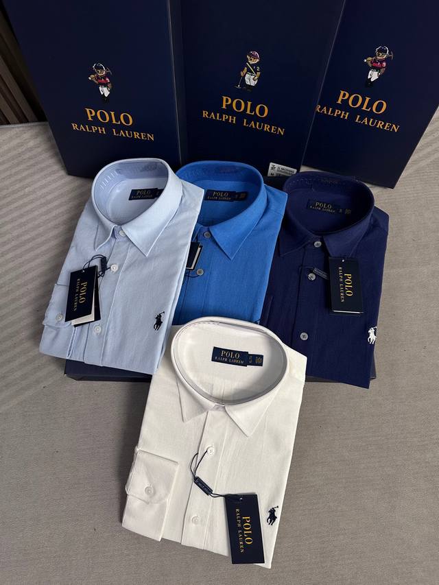 Long-sleeved Polo Shirt, Premium 25Ss Spring/Summer New Casual Solid Color High