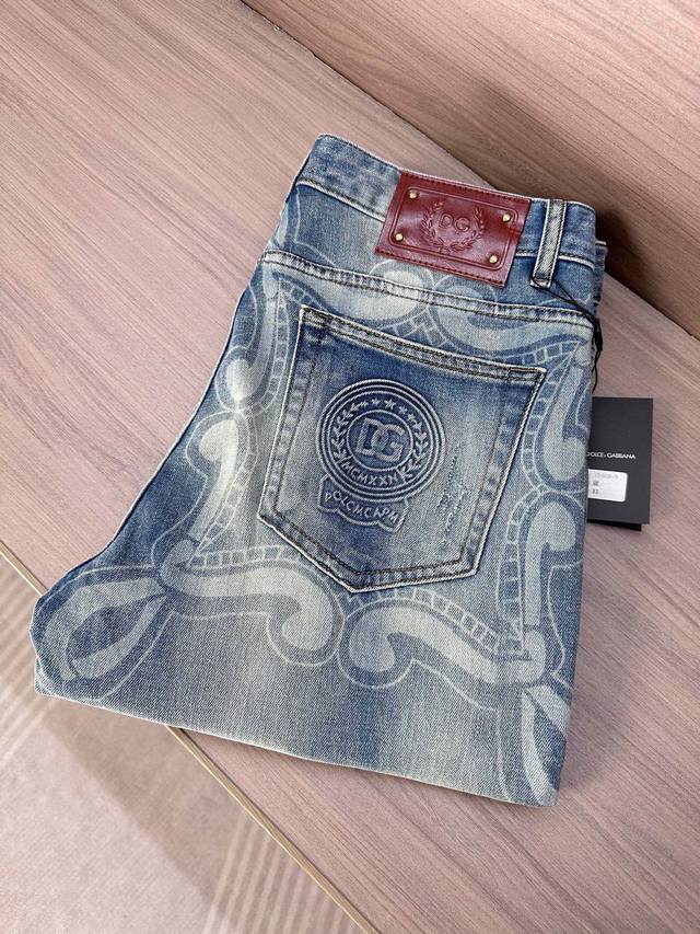 Dg Dolce & Gabbana 25Ss Summer New Arrival Jeans, High-end quality, super soft a