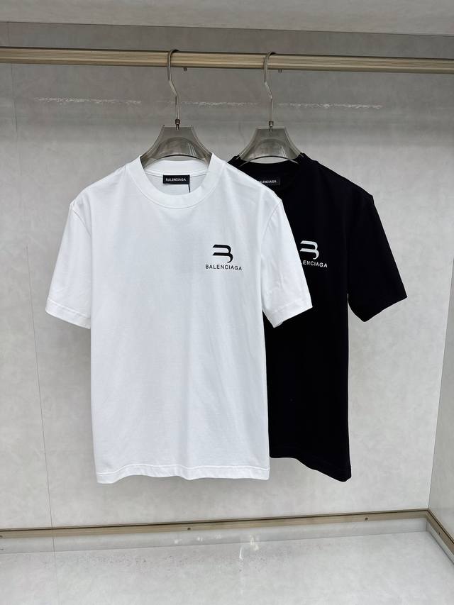 Balenciaga 2025 Summer New Arrival Unisex Short-Sleeve T-Shirt! Custom-made pur