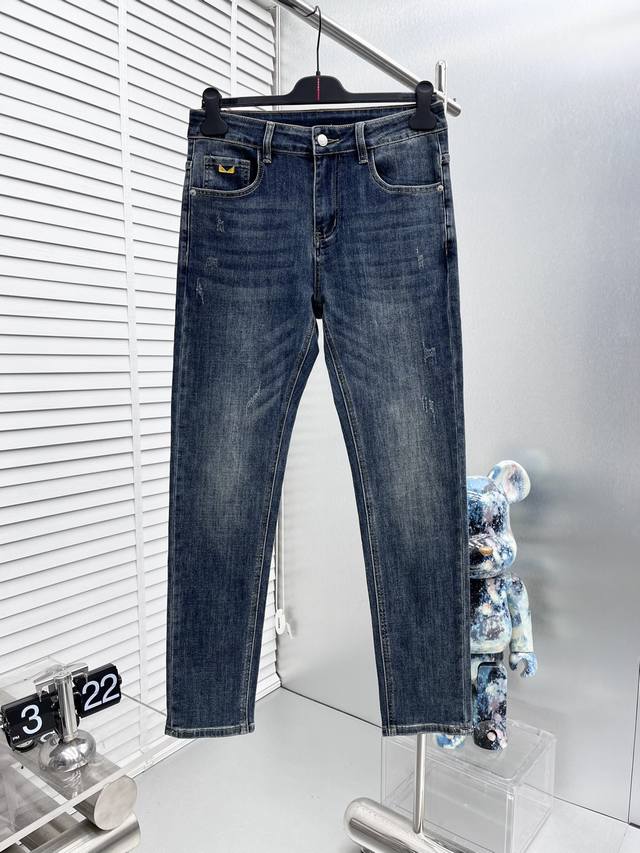 Fend*25Ss Early Spring New Jeans, Custom-made full hardware, brand new design an
