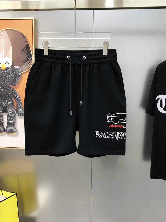 Balenciaga 2025 Spring/Summer New Arrival Men's Casual Shorts - High-quality, c
