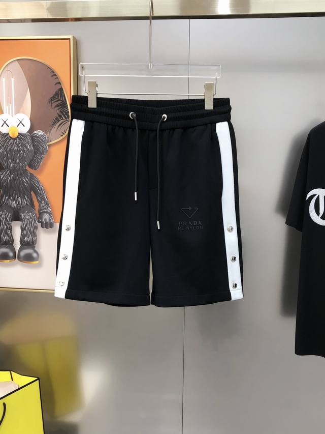 Ada Prada 2025 Spring/Summer New Original Men's Casual Shorts, High-Quality Cust