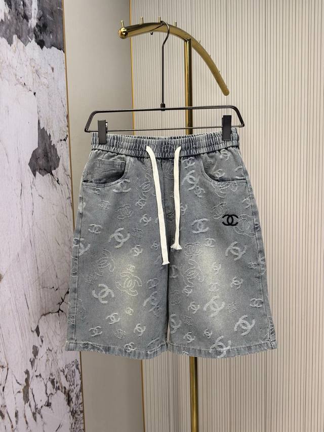 Chanel, 2025 New Arrival, Original Denim Shorts, Original Heavy-Duty Craftsmans