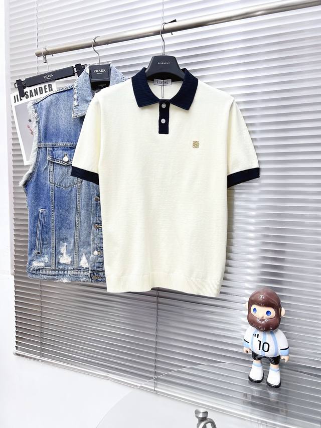 Loewe 25Ss New Knit Short-Sleeve T-Shirt, a super classic design, simple and wit