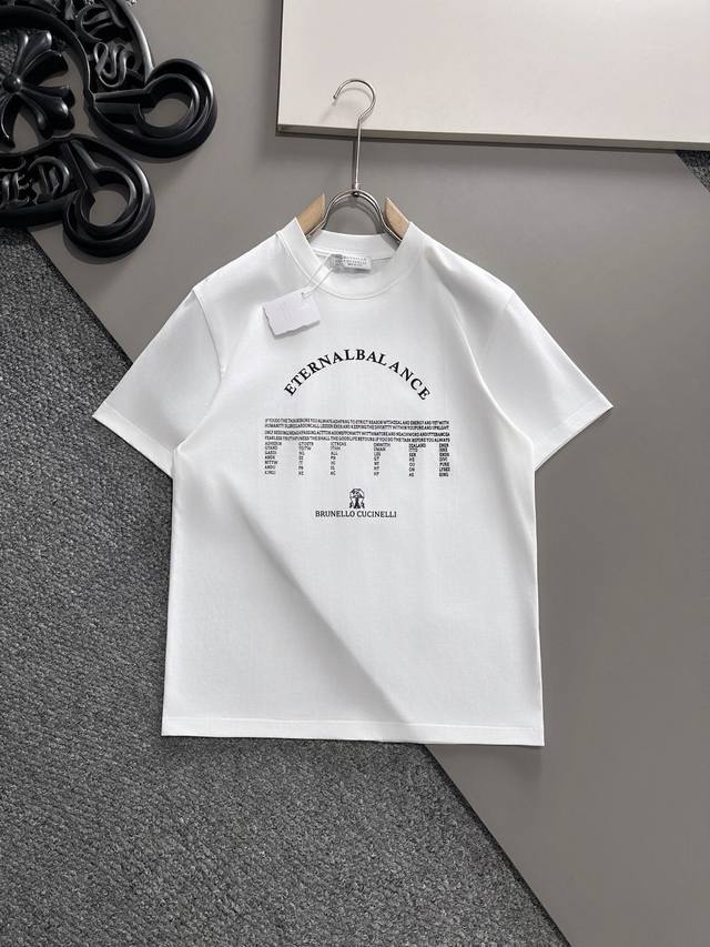 Bc 2025 Spring/Summer New Unisex Short-Sleeve T-Shirt! Custom-made pure cotton f
