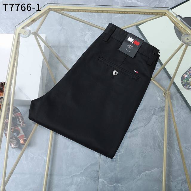 Autumn/Winter Casual Pants in Three Colors Style No.: T7766-1 Black Sizes: 29-4