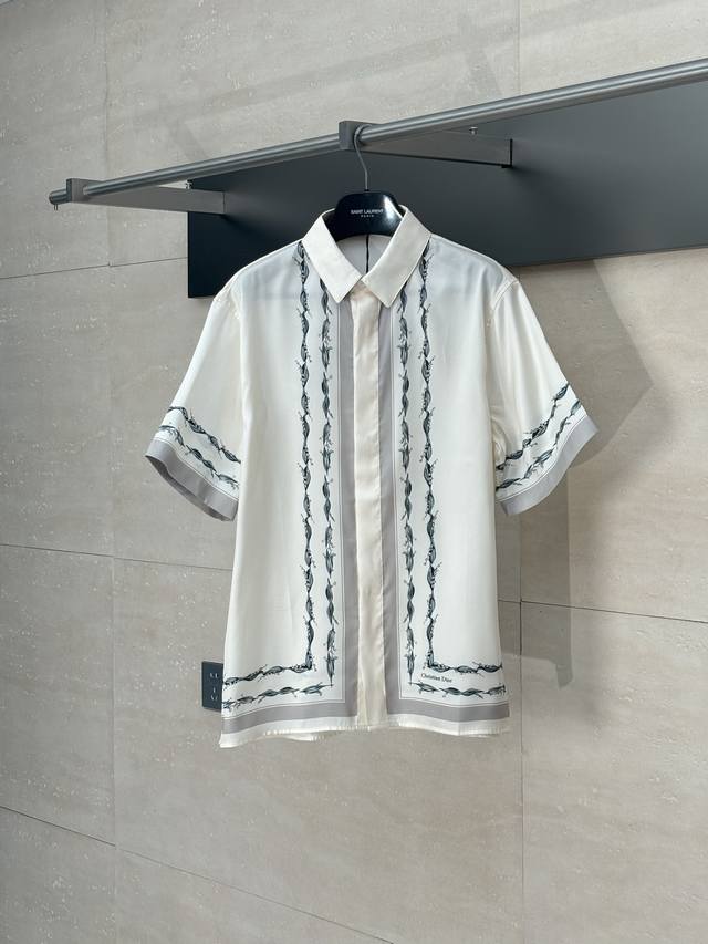 Dio* New 25Ss Lily of the Valley Short-Sleeve Shirt Highlighting the classic Cis