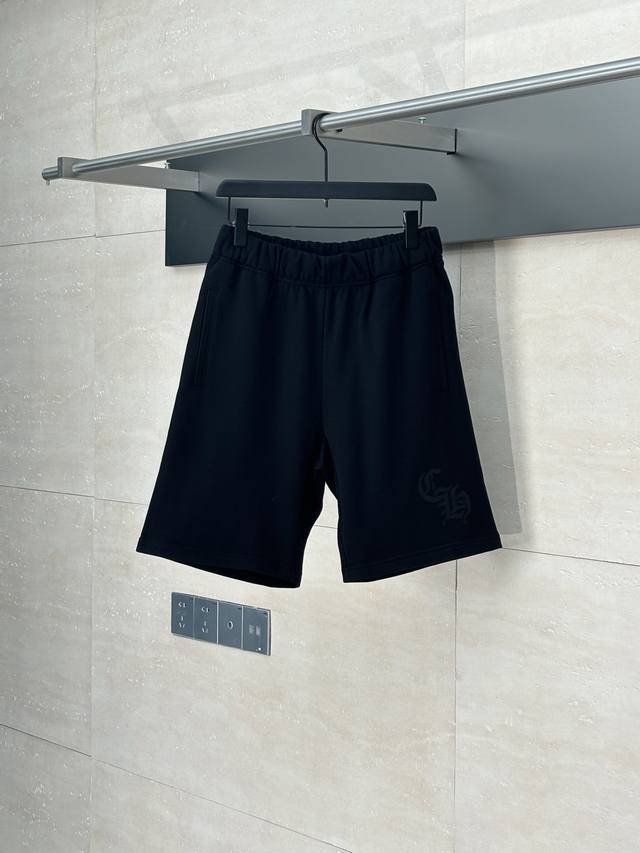 Come Hearts* Chrome Hearts 25Ss Sanskrit logo shorts Embroidery uses imported em