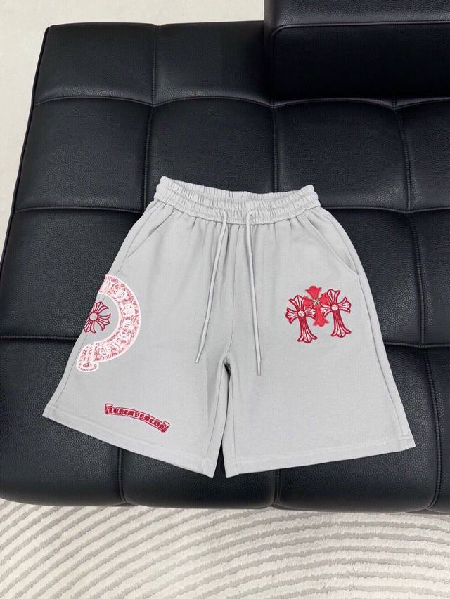 Pants Chrome Hearts Ch 25Ss Early Spring New Set with Cross Horseshoe Chrome He